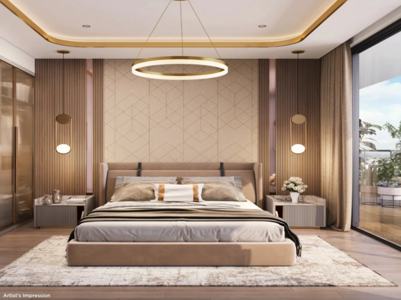 Shapoorji Pallonji The Dualis Bedroom